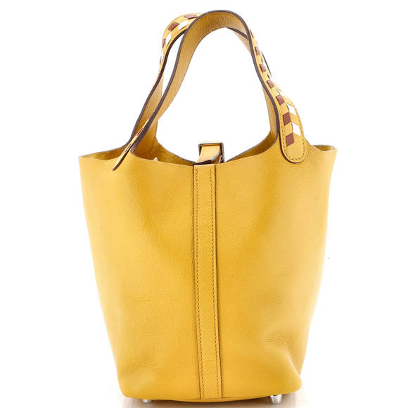 Hermes PM Picotin Lock Bag Tressage Epsom - Picture 1 of 6